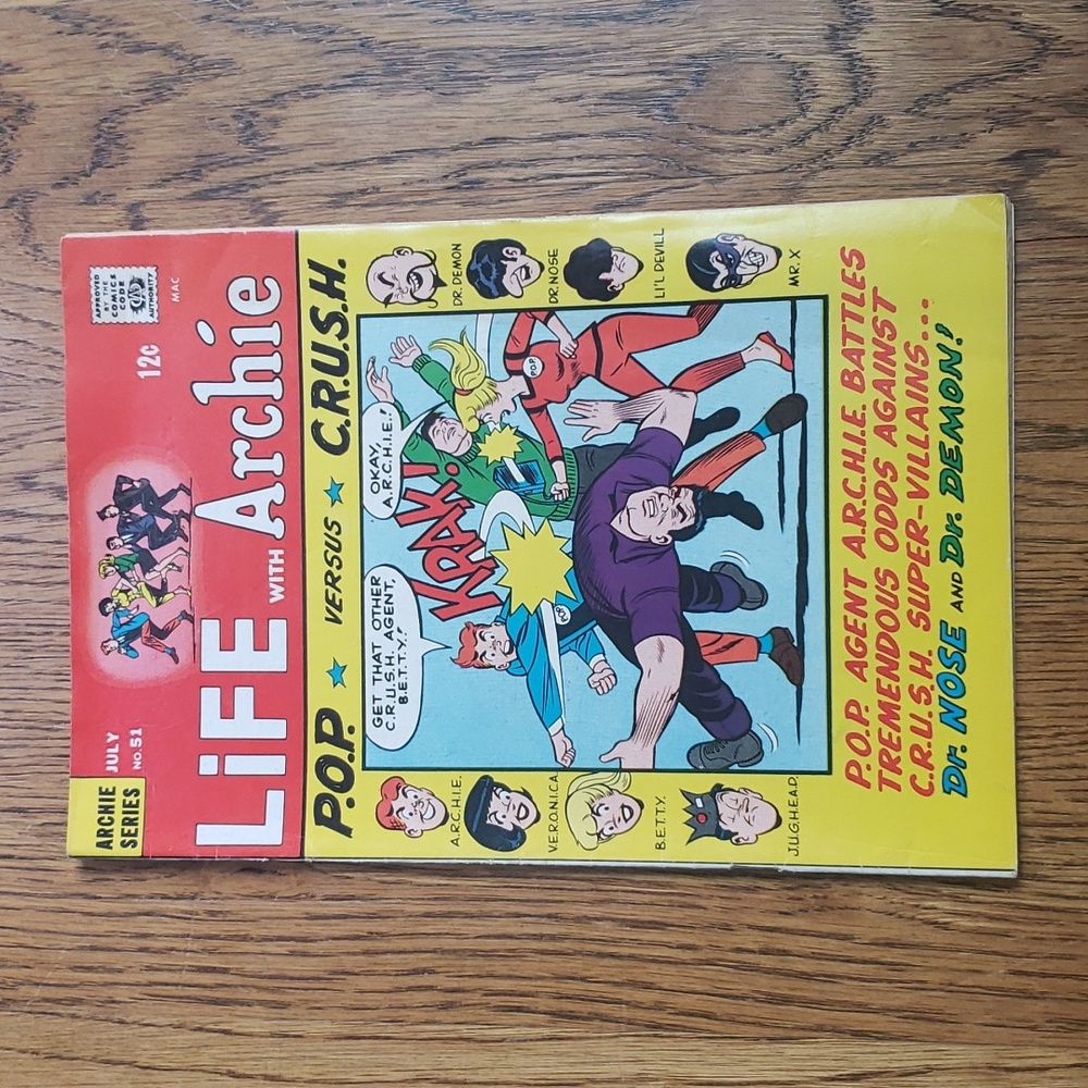 Vintage 60s Life With Archie No. 51 Archie Series Comic Book